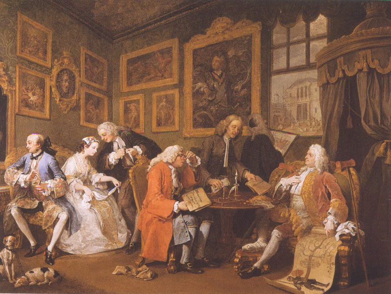 Contrat par Hogarth